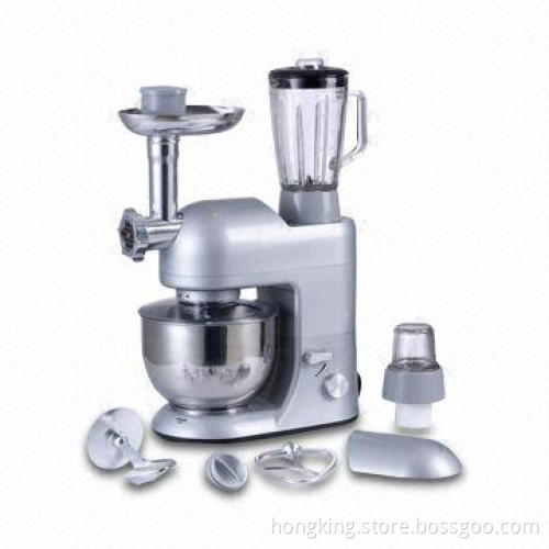 Multifunction Kitchen Mixer/Food Mixer with Safety Lock and Six-speed Setting